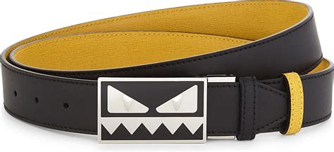 fendi monster belt green|reversible Fendi belt.